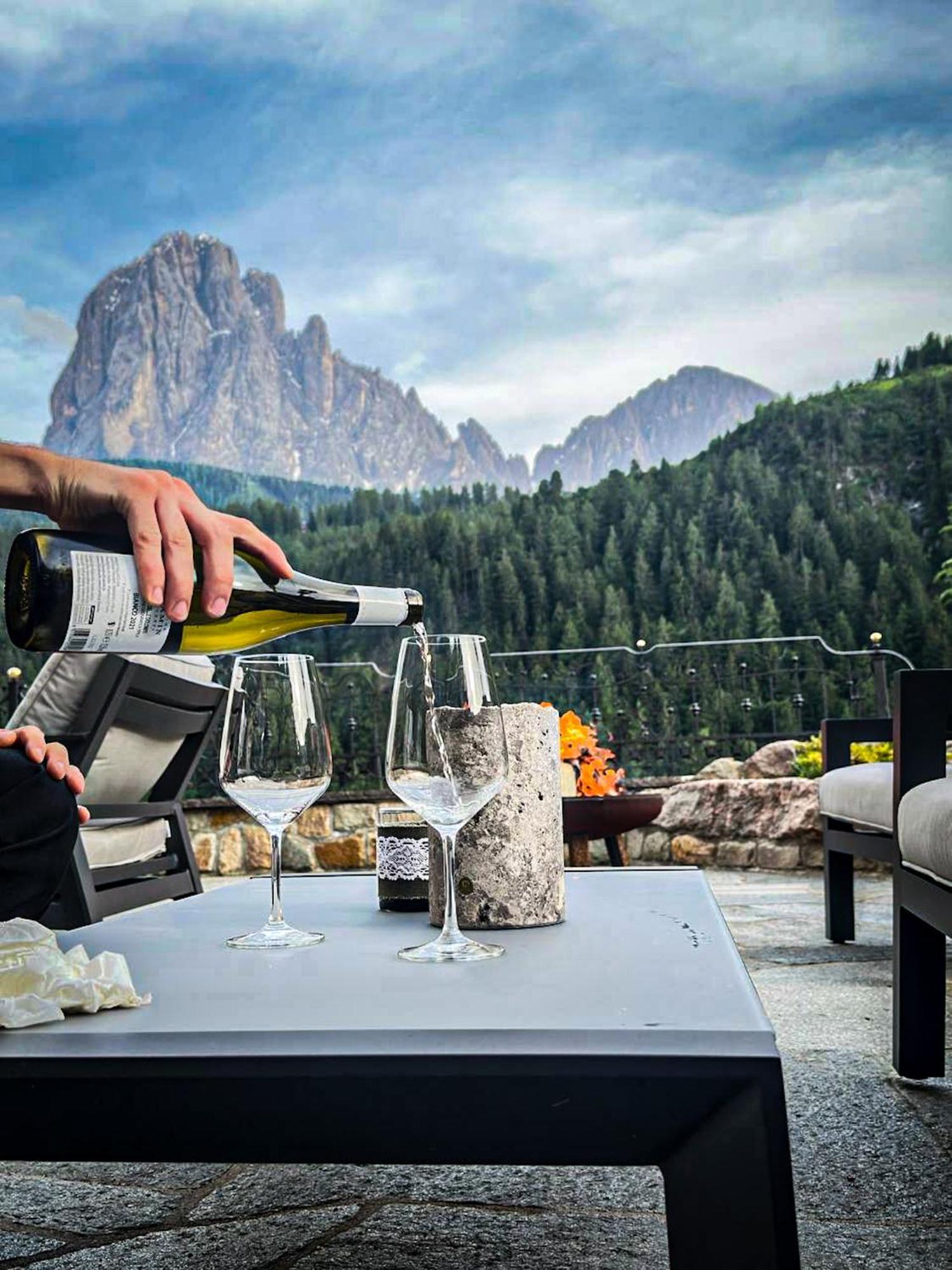 Dorfhotel Beludei Santa Cristina Val Gardena Luaran gambar